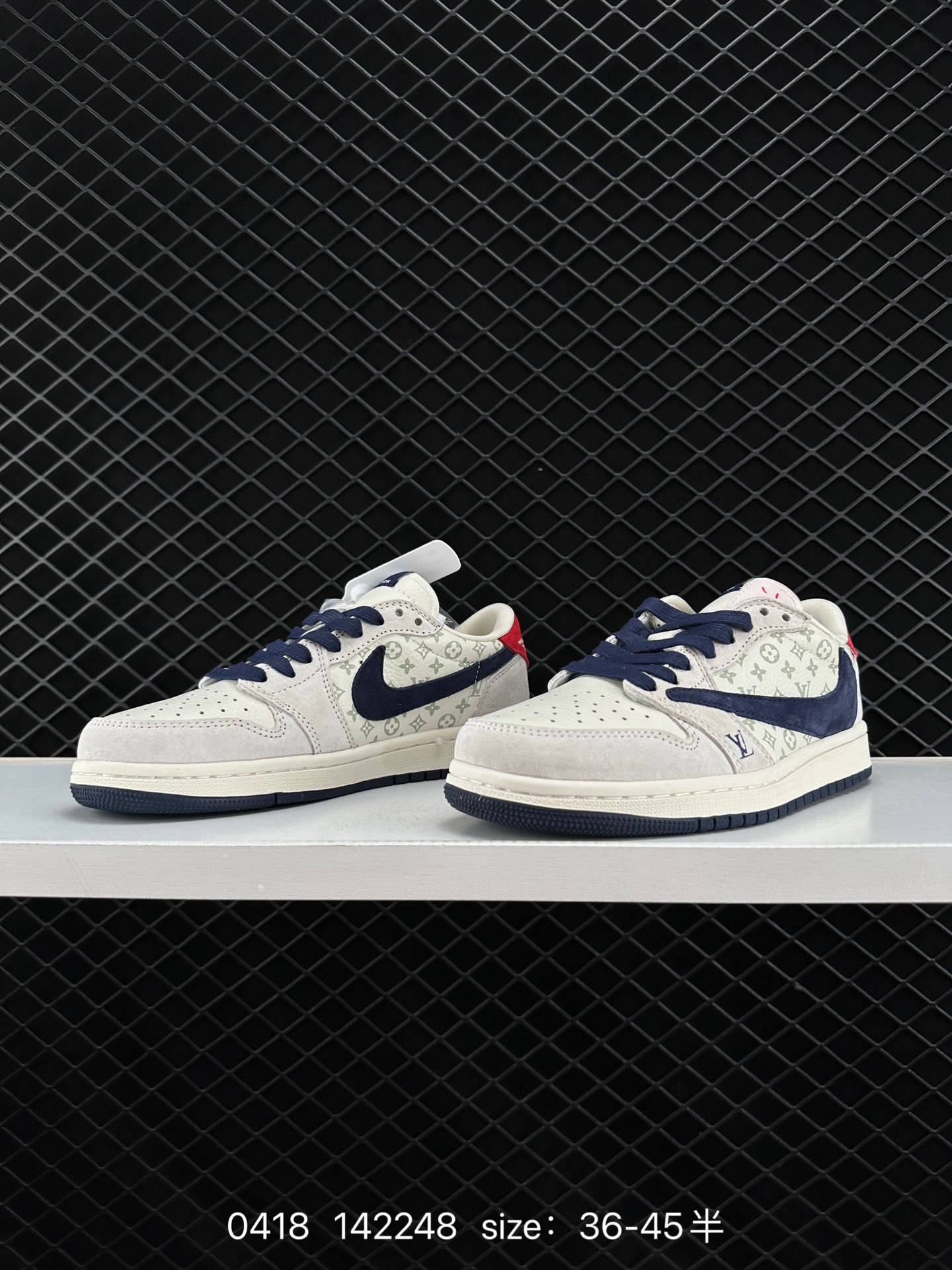 Louis Vuitton x Travis Scott x Nike Air Jordan 1 Low OG SP